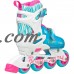 Roller Derby RD 2N1 Inline/Quad Roller Skates Combo, Girl   550291431